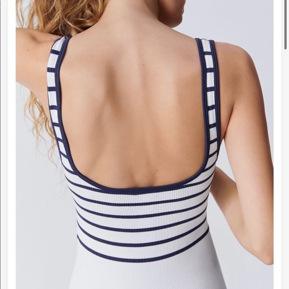 NEW Zara seamless stripe bodysuit BLOGGERS FAVORITE!!! - Picture 12 of 15